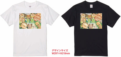 とりあえず出しとこTシャツ黒（Lサイズ）・全員集合A
