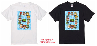 とりあえず出しとこTシャツ黒（Lサイズ）・全員集合B