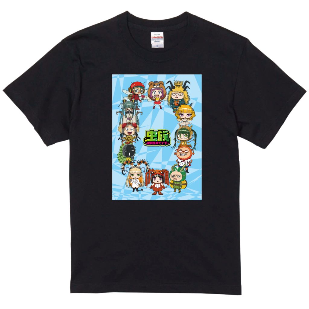 とりあえず出しとこTシャツ黒（Lサイズ）・全員集合B